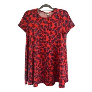 Show Me Your Mumu Paisley Print T-Shirt Dress Casual Pullover Short Sleeve‎ Med